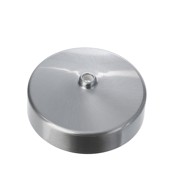 BG 661ST Polycarbonate 3" Dia Base Ceiling Rose - Steel Finish Cover - westbasedirect.com