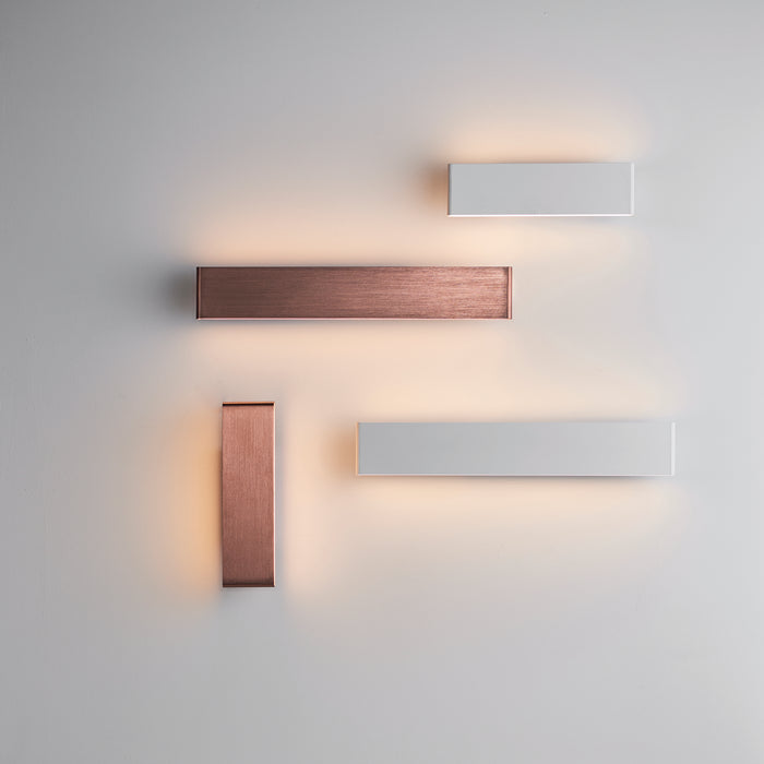 Endon 70118 Bodhi 2lt Wall Textured matt white 2 x 6W LED (SMD 2835) Warm White - westbasedirect.com