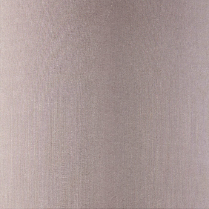 Endon 79842 Ilsa 1lt Table Grey black painted glass & matt nickel plate with mink fabric 40W E27 GLS (Required) - westbasedirect.com