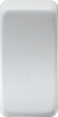 Knightsbridge GDBLANKMW Switch Cover BLANK - Matt White