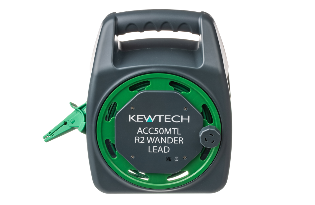 Kewtech ACC50MTL 50m Test Lead Extension Reel - westbasedirect.com