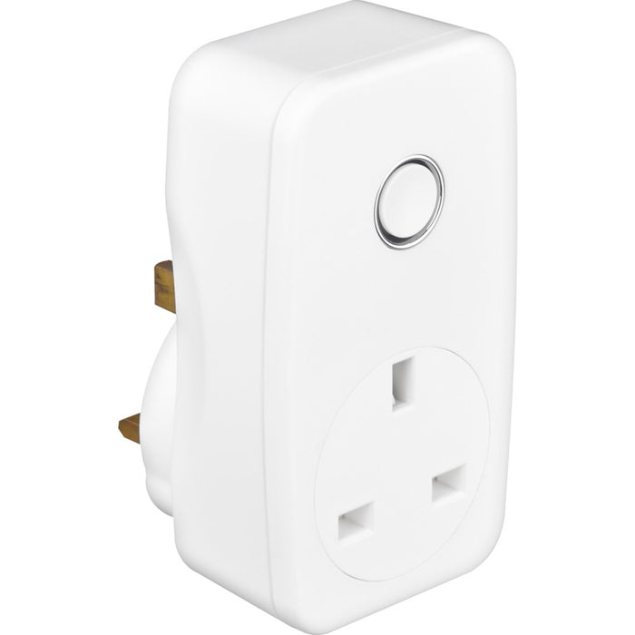 BG AHC/U White Moulded 13A Power Adaptor with Smart Home Control - westbasedirect.com