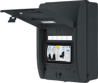 BG CFEV1A IP65 Weatherproof Metal EV Charger Circuit Protection with 40A 30mA Type A RCD, 40A B Curve MCB & Type 2 SPD