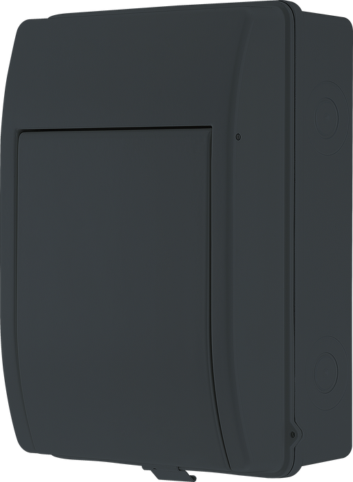 BG CFEV2 IP65 Weatherproof Metal EV Charger Circuit Protection with 100A Main Switch, 40A B Curve MCB & Type 2 SPD - westbasedirect.com