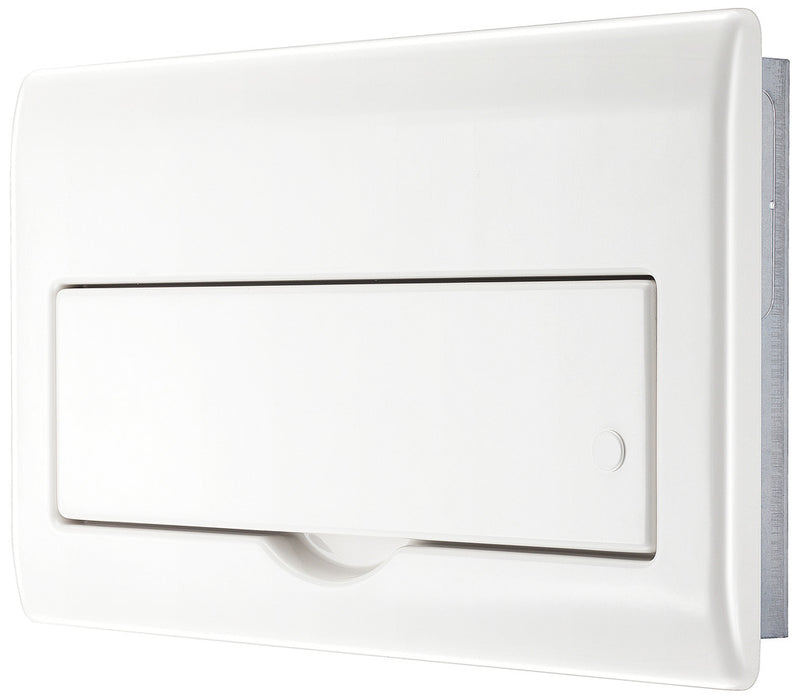 BG CFFD1000010A 16 Module 10 Way Fully Recessed Unpopulated + 100A Switch, 2x100A Type A 30mA RCD - westbasedirect.com