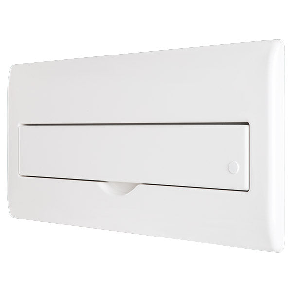 BG CFFD8616 22 Module 16 Way Fully Recessed Unpopulated + 100A Switch, 1x80A, 1x63A 30mA RCD - westbasedirect.com