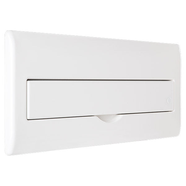 BG CFFD8616 22 Module 16 Way Fully Recessed Unpopulated + 100A Switch, 1x80A, 1x63A 30mA RCD - westbasedirect.com