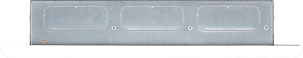 BG Fortress CFFD8808ASPD 8 Way Metal Unpopulated Fully Recessed Consumer Unit with 100A Main Switch, 2x 80A 30mA Type A RCD & 1x SPD - westbasedirect.com