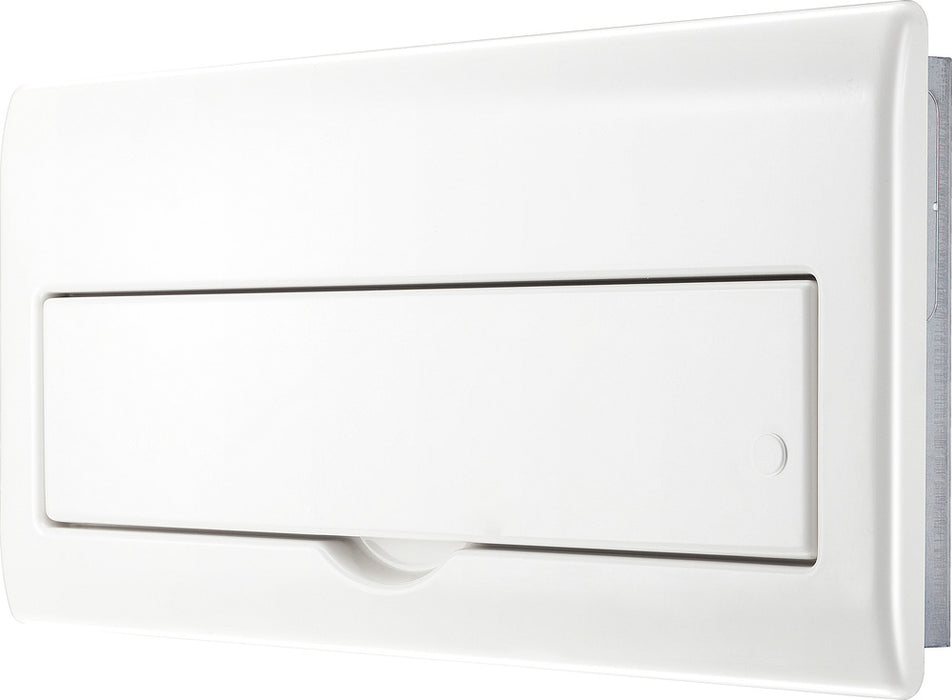BG Fortress CFFD8814ASPD 14 Way Metal Unpopulated Fully Recessed Consumer Unit with 100A Main Switch, 2x 80A 30mA Type A RCD & 1x SPD - westbasedirect.com