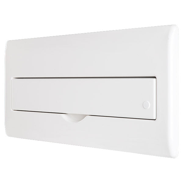 BG CFFDP18608SPD 16 Module 8 Way Fully Recessed Populated + 100A Switch, 1x80A, 1x63A 30mA RCD, 1xSPD & 8xMCBs - westbasedirect.com