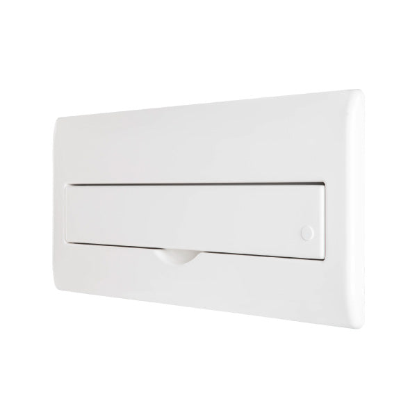 BG CFFDP18616A 22 Module 16 Way Fully Recessed Populated + 100A Switch, 1x80A, 1x63A Type A 30mA RCD & 10xMCBs - westbasedirect.com