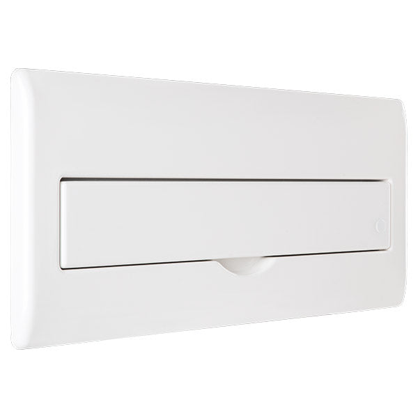BG CFFDP18608SPD 16 Module 8 Way Fully Recessed Populated + 100A Switch, 1x80A, 1x63A 30mA RCD, 1xSPD & 8xMCBs - westbasedirect.com