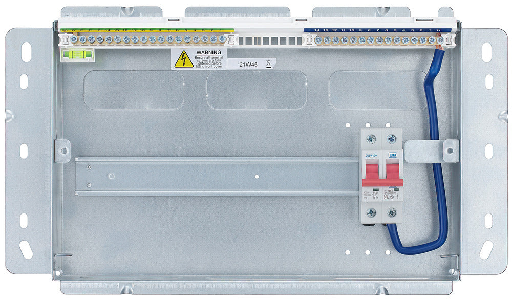 BG CFFSW14 16 Module 14 Way Fully Recessed + 100A Main Switch - westbasedirect.com
