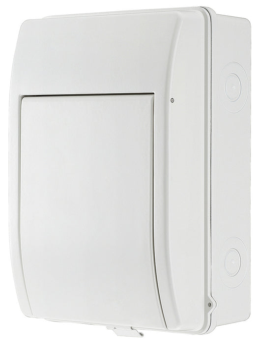 BG CFGAR1A Garage Kit - IP65 Metal Enclosure, 40A Type A 30mA RCD, 6+32A MCB - westbasedirect.com