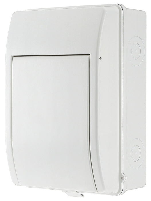 BG CFSHOW1A Metal Shower Kit - IP65 Metal Enclosure, 63A Type A 30mA RCD, 50A MCB - westbasedirect.com