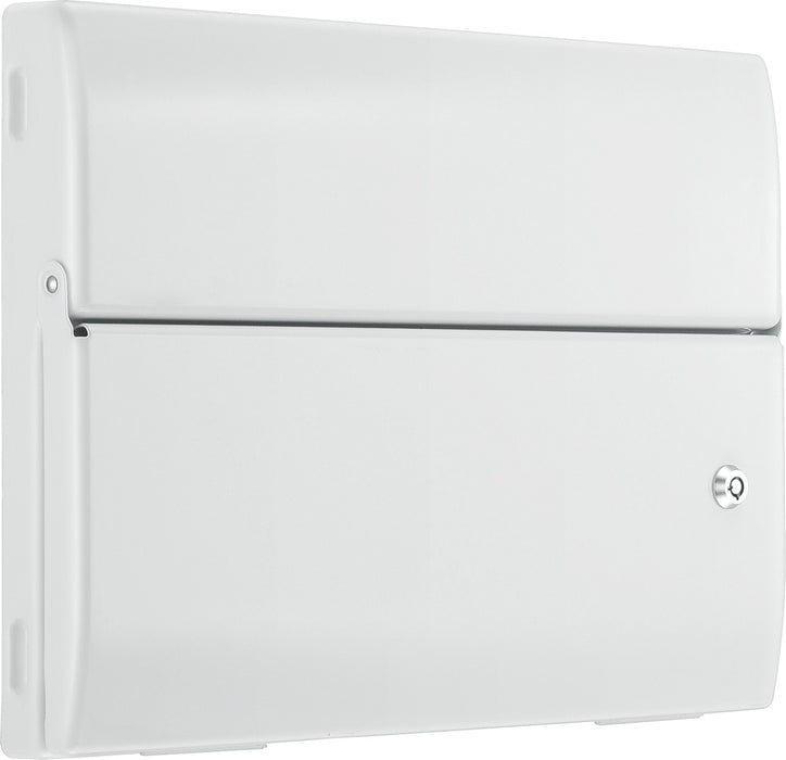 BG CFUA21 12 Module Metal Lockable Cover Complete with Fitted Visor & Lock - westbasedirect.com