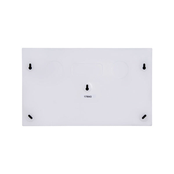 BG CFUD100810A BG 16 Module 10 Way Unpopulated + 100A Switch, 1x100A, 1x80A Type A 30mA RCD - westbasedirect.com