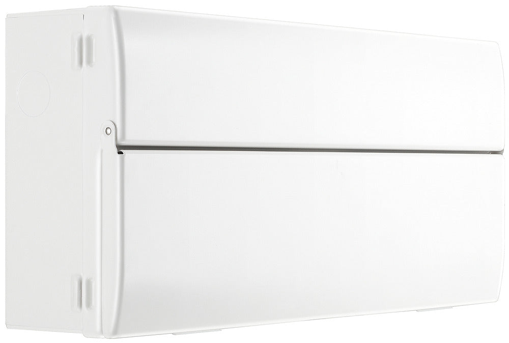 BG Fortress CFUD8616A 16 Way Metal Unpopulated Consumer Unit with 100A Main Switch, 1x 80A 1x 63A 30mA Type A RCD - westbasedirect.com
