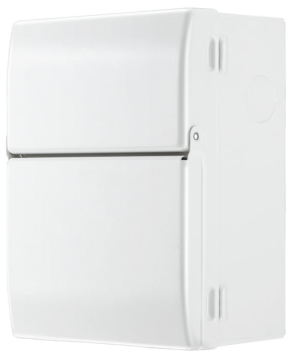 BG CFUGAR2 Garage Kit - IP20 Metal Enclosure, 100A Main Switch, 6+16A MCB - westbasedirect.com