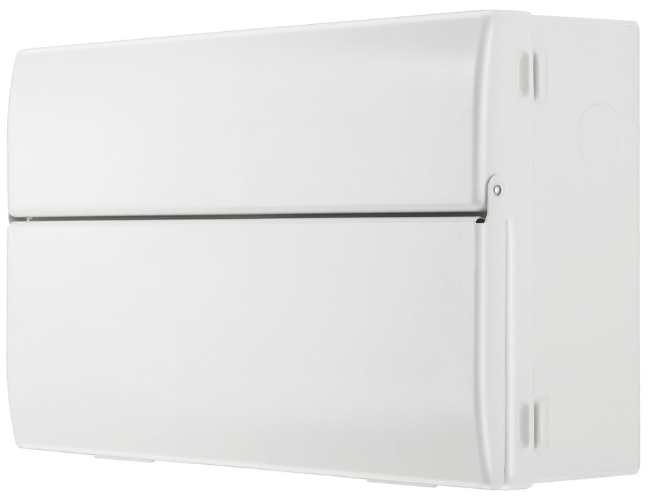 BG CFUSWP812ASPD 12 Way Consumer Unit + 100A Main Switch, 8 Type A RCBOS, SPD & 32A MCB - westbasedirect.com