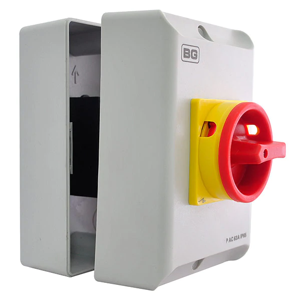 BG CPRSD263 63A 2 Pole AC IP65 Rotary Isolator - westbasedirect.com