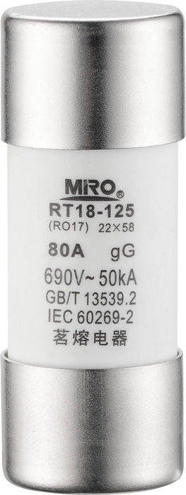 BG CUF80 80A 22mm x 58mm Cartridge Fuse - westbasedirect.com