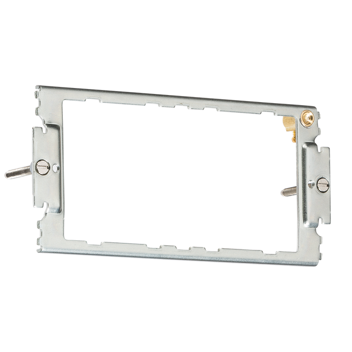Knightsbridge CUG2F White Curved Edge 3G-4G Mounting Frame - westbasedirect.com