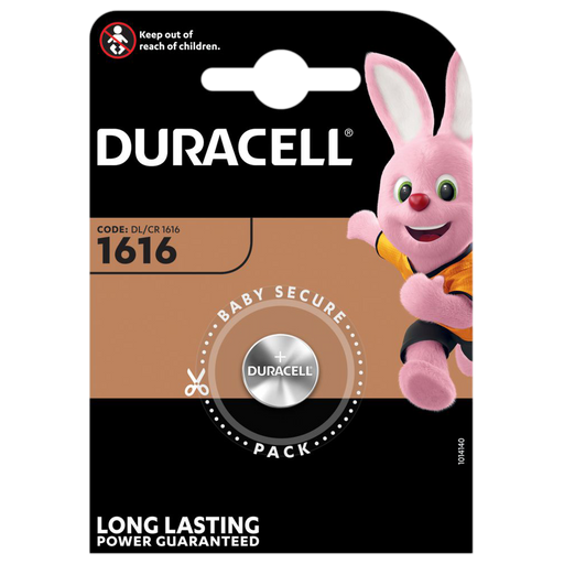 Duracell Coin Lithium CR1616 | 1 Pack - westbasedirect.com