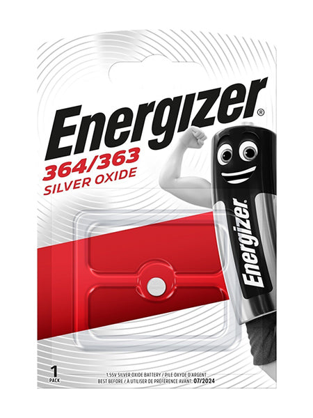Energizer E300790600 Silver Oxide 364/363 | 1 Pack - westbasedirect.com