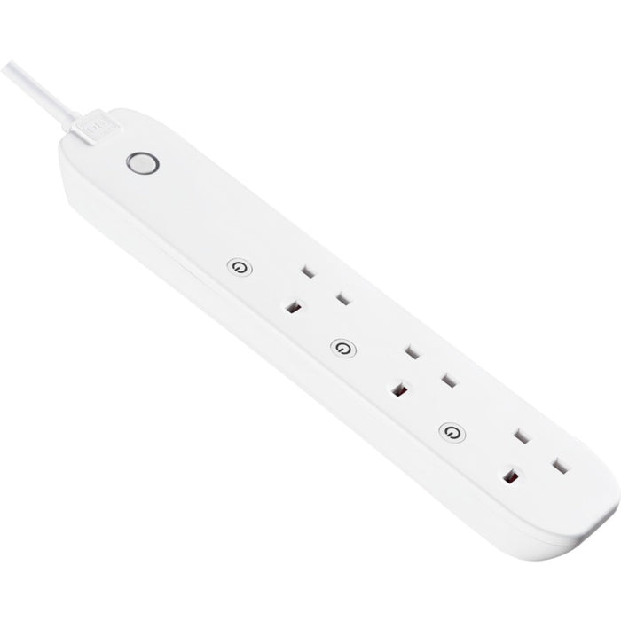 BG EHC31 3 Socket 1m 13A Smart Extension Lead White - westbasedirect.com