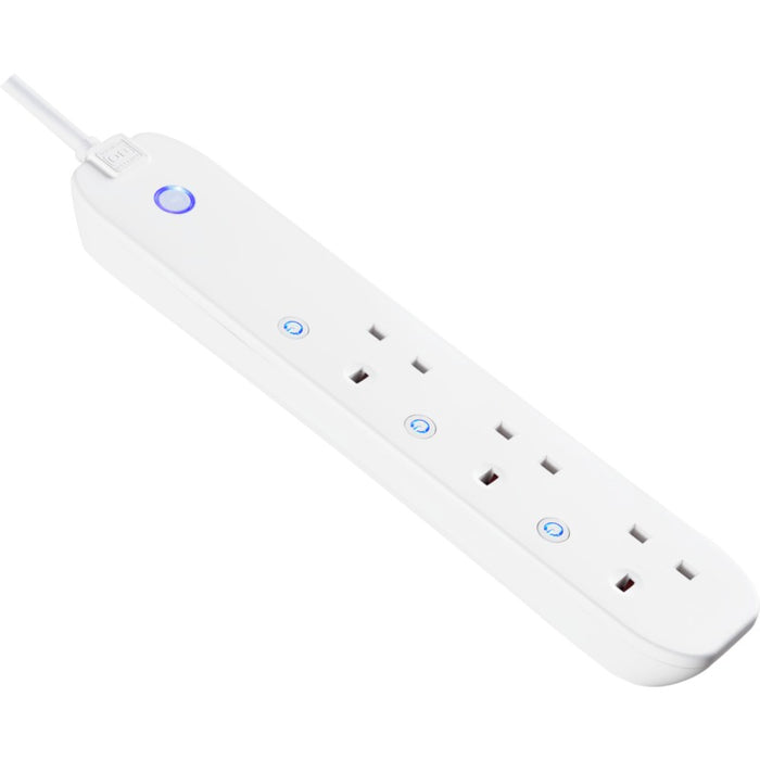 BG EHC31 3 Socket 1m 13A Smart Extension Lead White - westbasedirect.com