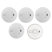 Aico 4x Ei146e Optical Smoke & 1x Ei144e Heat Alarm Kit Mains Powered with 9V Alkaline Battery Backup