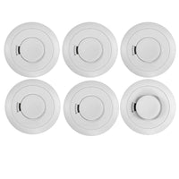 Aico 5x Ei650i Optical Smoke & 1x Ei630i Heat Alarm Kit Battery Powered with 10 Year Sealed-In Lithium Battery