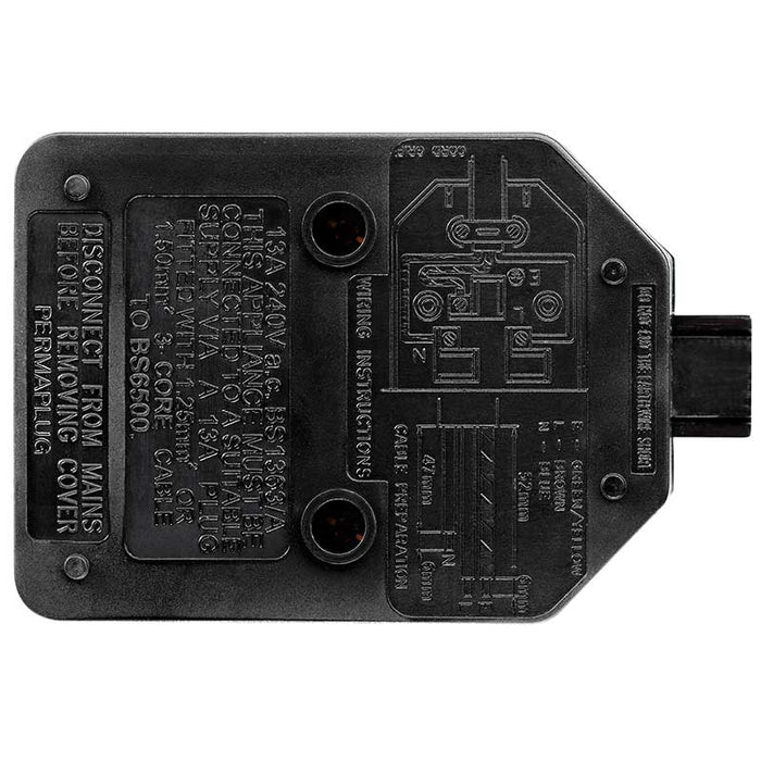 Masterplug 1 Socket 10m 13A Heavy Duty Extension Lead Black - westbasedirect.com