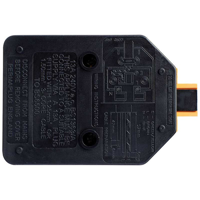 Masterplug 1 Socket 5m 13A Heavy Duty Extension Lead Orange - westbasedirect.com