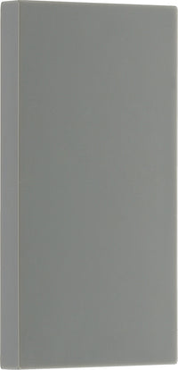 BG EMBLK1G Euro Module Blank Plate (1pc) - Grey