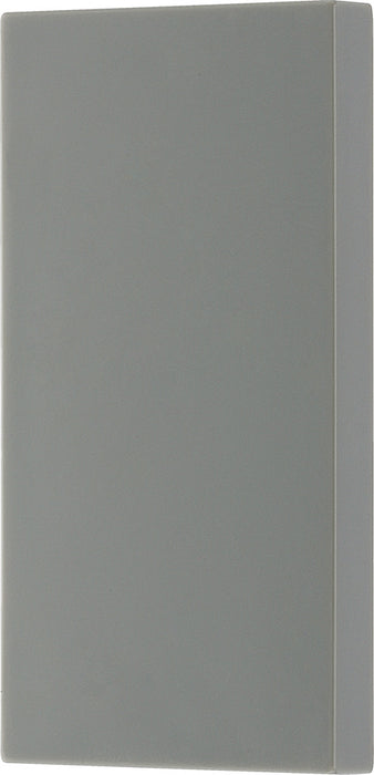 BG EMBLK1G Euro Module Blank Plate (1pc) - Grey - westbasedirect.com