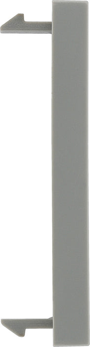 BG EMBLK1G Euro Module Blank Plate (1pc) - Grey - westbasedirect.com