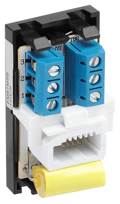 BG EMBTMSB Euro Module Telephone BT Master (Screw) - Black - westbasedirect.com