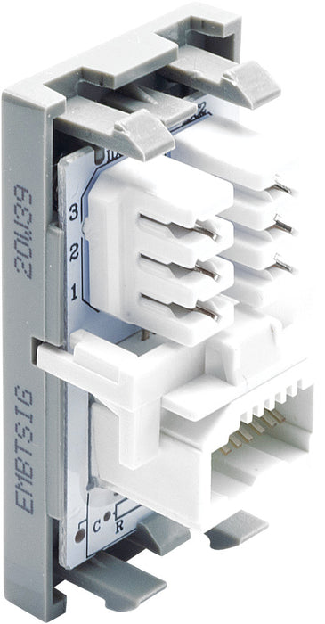 BG EMBTSIG Euro Module Telephone BT Slave (IDC) - Grey - westbasedirect.com