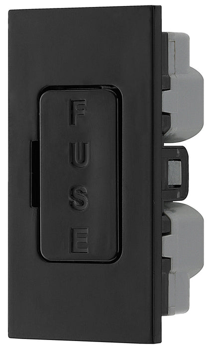 BG EMFUSEB Euro Module 13A Fused Module - Black - westbasedirect.com