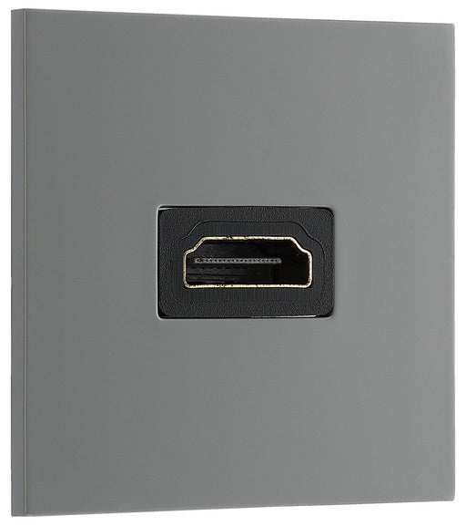 BG EMHDMIG Euro Module HDMI Outlet - Grey - westbasedirect.com