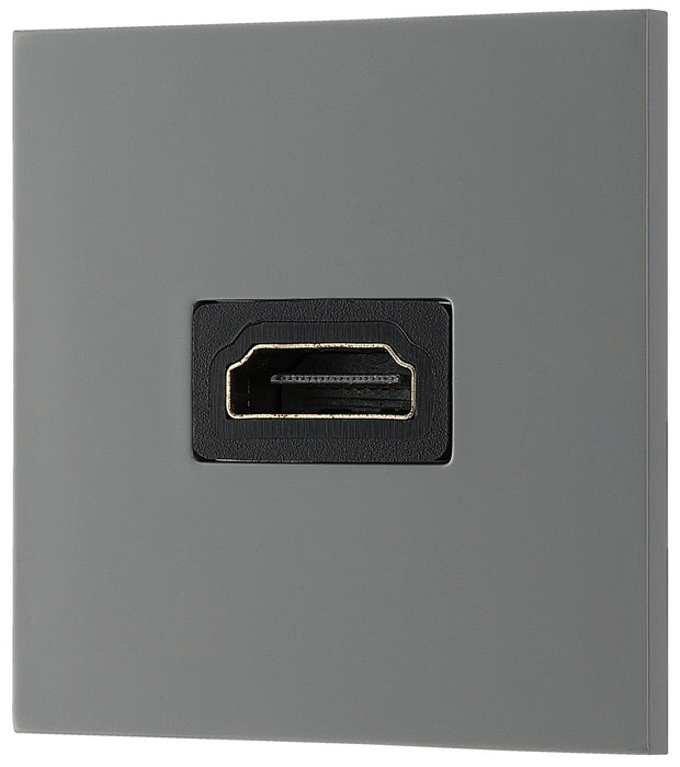 BG EMHDMIG Euro Module HDMI Outlet - Grey - westbasedirect.com