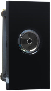 BG EMNSITVB Euro Module Co-Axial (Isolated) Connection - Black