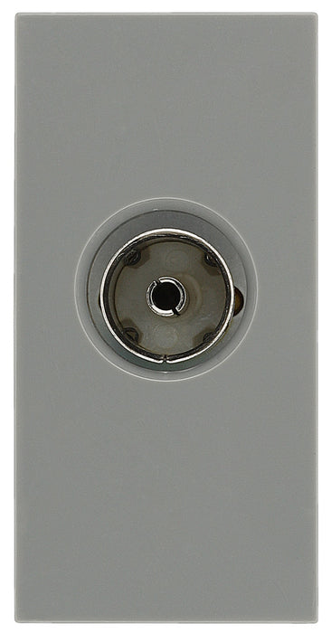 BG EMNSITVG Euro Module Co-Axial (Isolated) Connection - Grey - westbasedirect.com