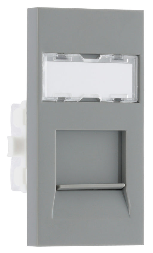 BG EMRJ45C6G Euro Module Data RJ45, CAT6 (IDC) - Grey - westbasedirect.com