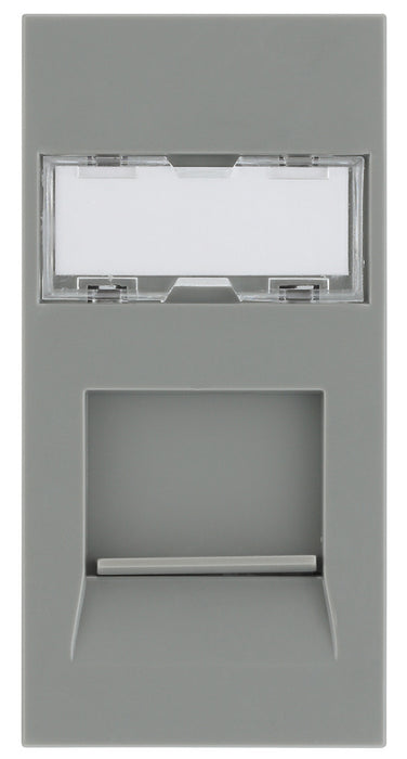 BG EMRJ45C6G Euro Module Data RJ45, CAT6 (IDC) - Grey - westbasedirect.com