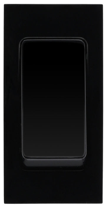 BG EMSW12B Euro Module 20AX 2-Way Switch - Black - westbasedirect.com