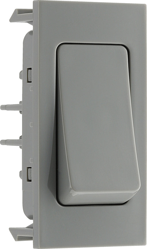 BG EMSW12G Euro Module 20AX 2-Way Switch - Grey - westbasedirect.com