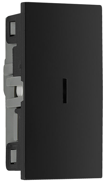 BG EMSW12KYB Euro Module 20AX 2-Way Key Switch - Black - westbasedirect.com